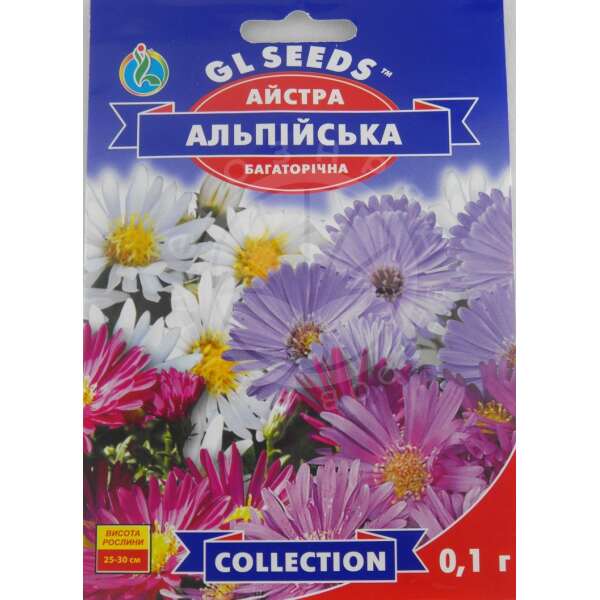 Квіти Айстра Альпійська суміш багаторічна