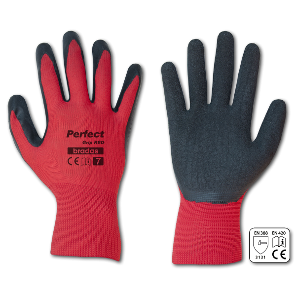 Рукавички червоні Perfect Grip Red