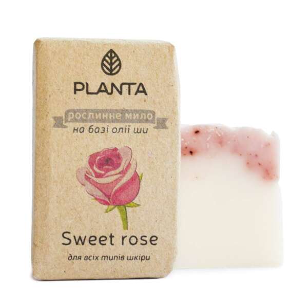 Мило з олією ши Sweet Rose TM Planta